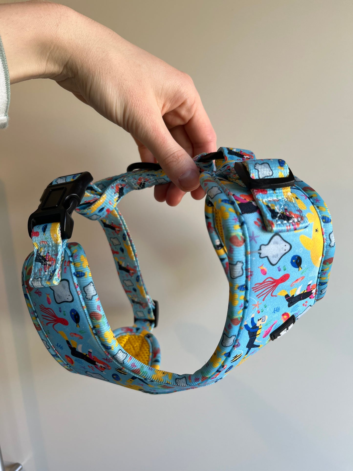 Dogs under the sea - adjustable harness