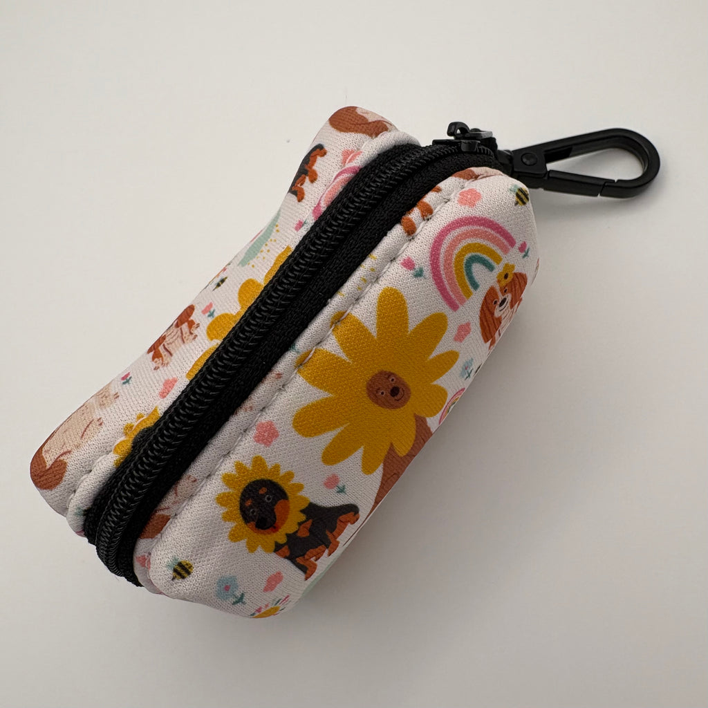 Flower Pups Poo Bag Holder