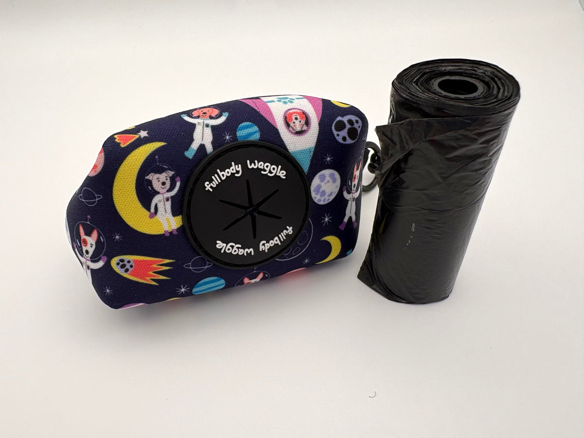 Space Pups Poo Bag Holder