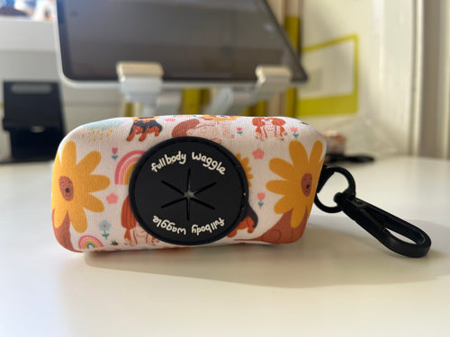 Flower Pups Poo Bag Holder