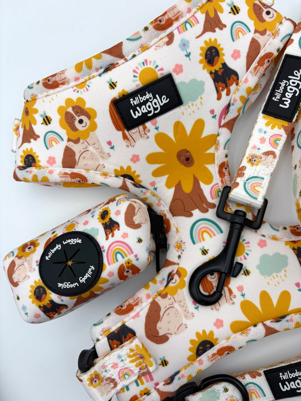 Flower Pups - Adjustable Harness full set