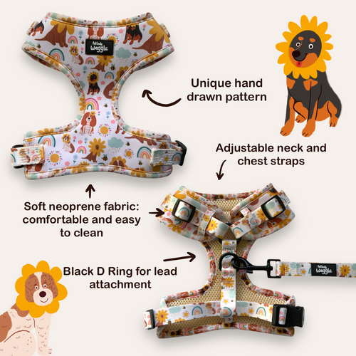 Flower Pups - Adjustable Harness