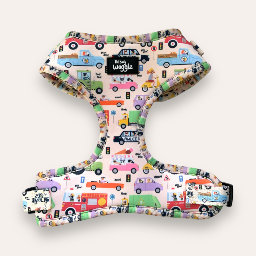 Dogs on the Road - adjustable harness