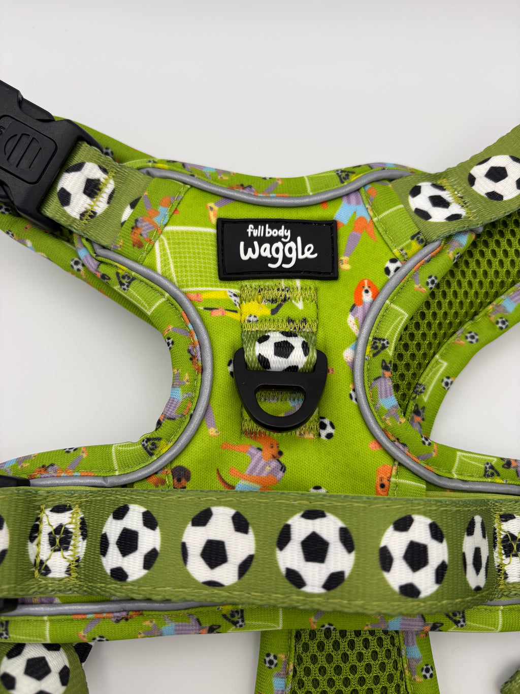 Football Pups - Adjustable tough style harness and lead