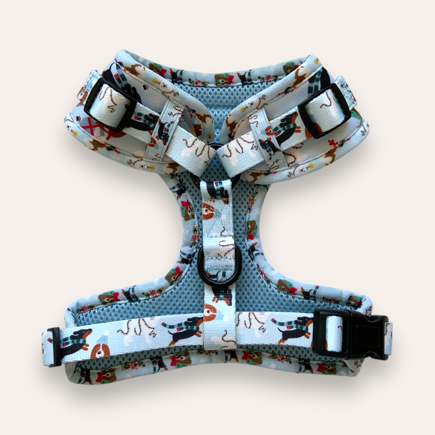 Christmas Pups - adjustable harness