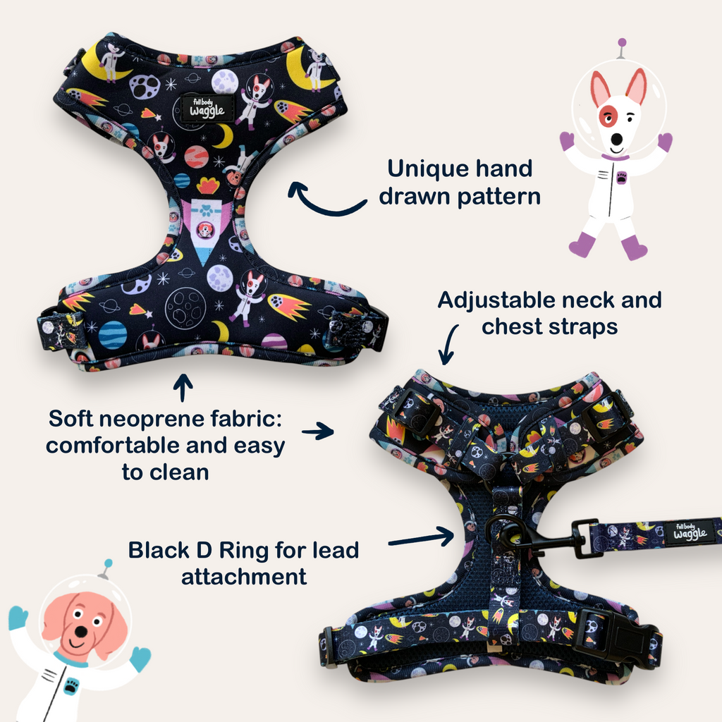 Space Pups - Adjustable Harness