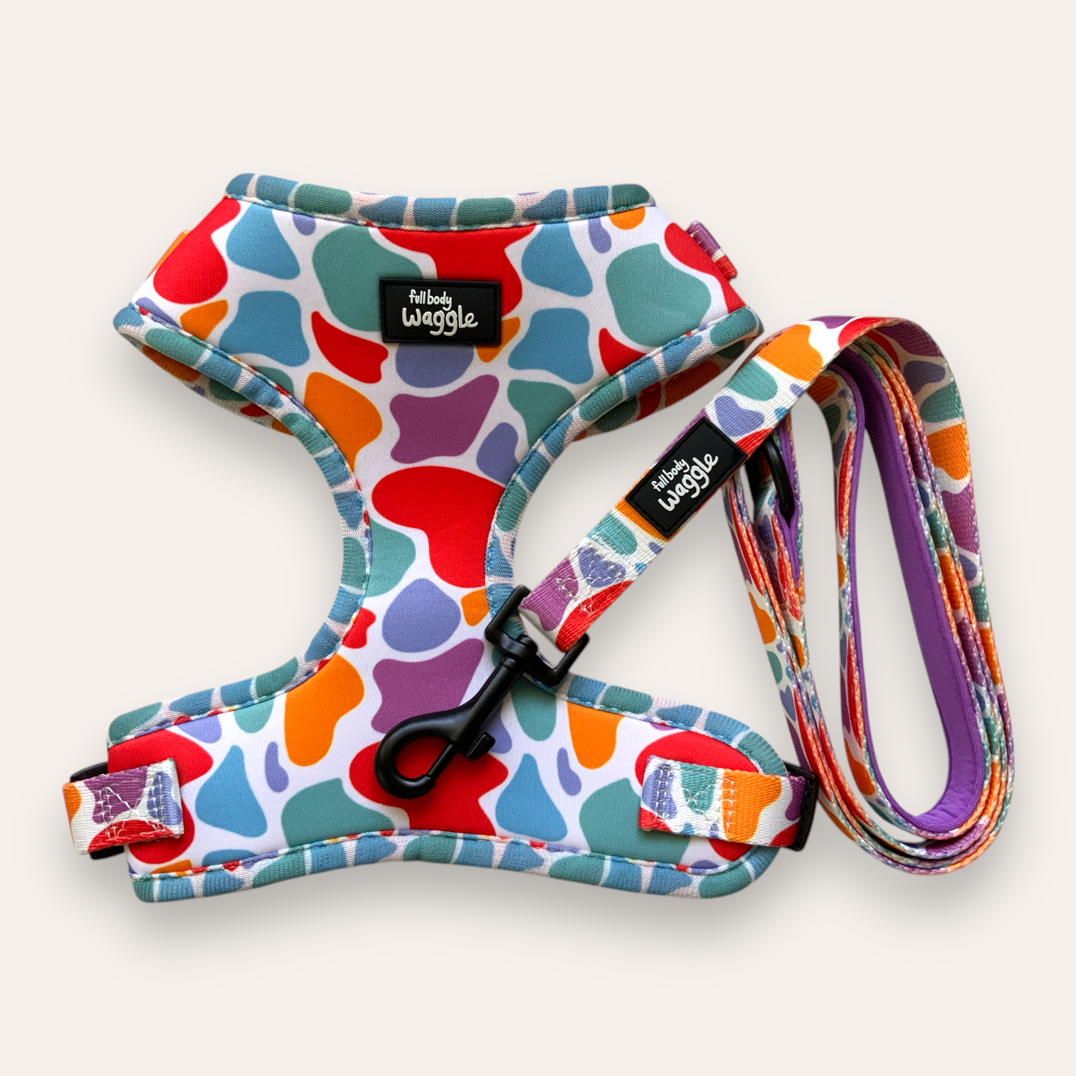 On the Bright Side - Adjustable harness and lead