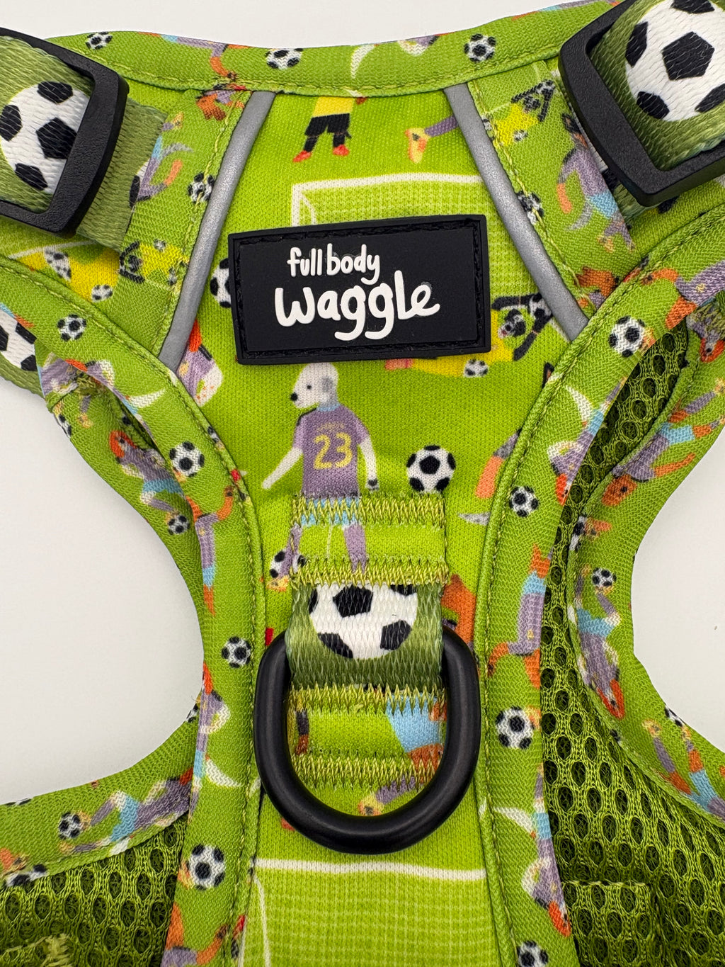 Football Pups - Adjustable tough style harness and lead