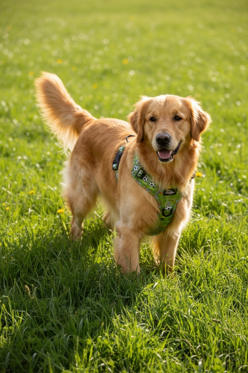 Football Pups - Adjustable Tough-Style Harness