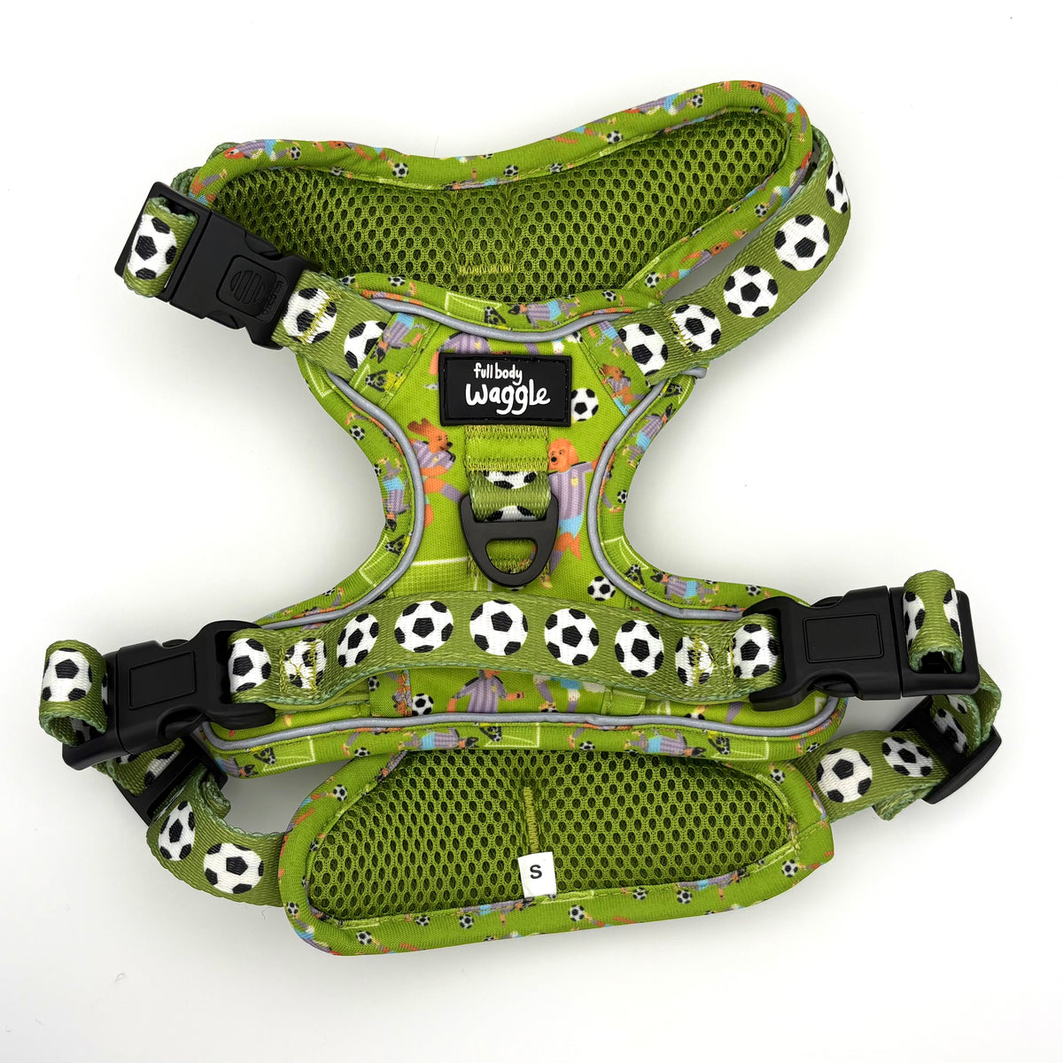 Football Pups - Adjustable tough style harness and lead