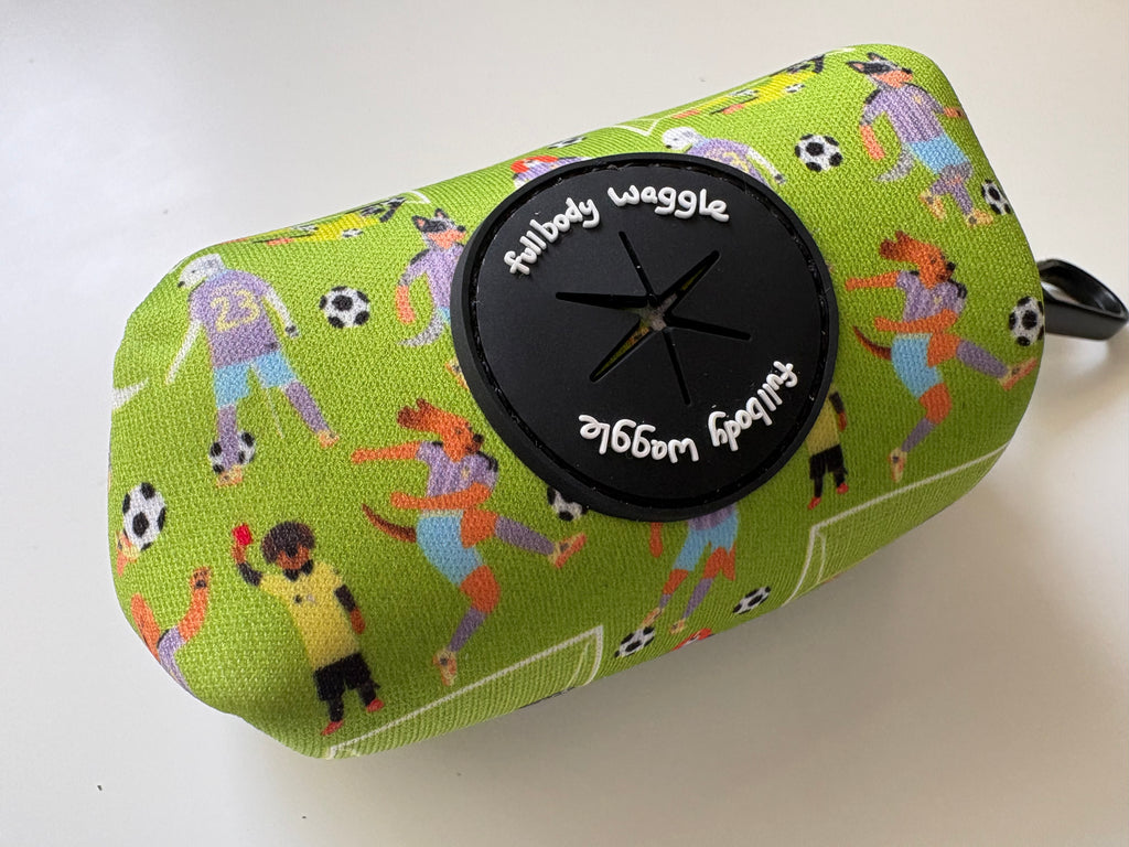 Football Pups  - Poo bag holder