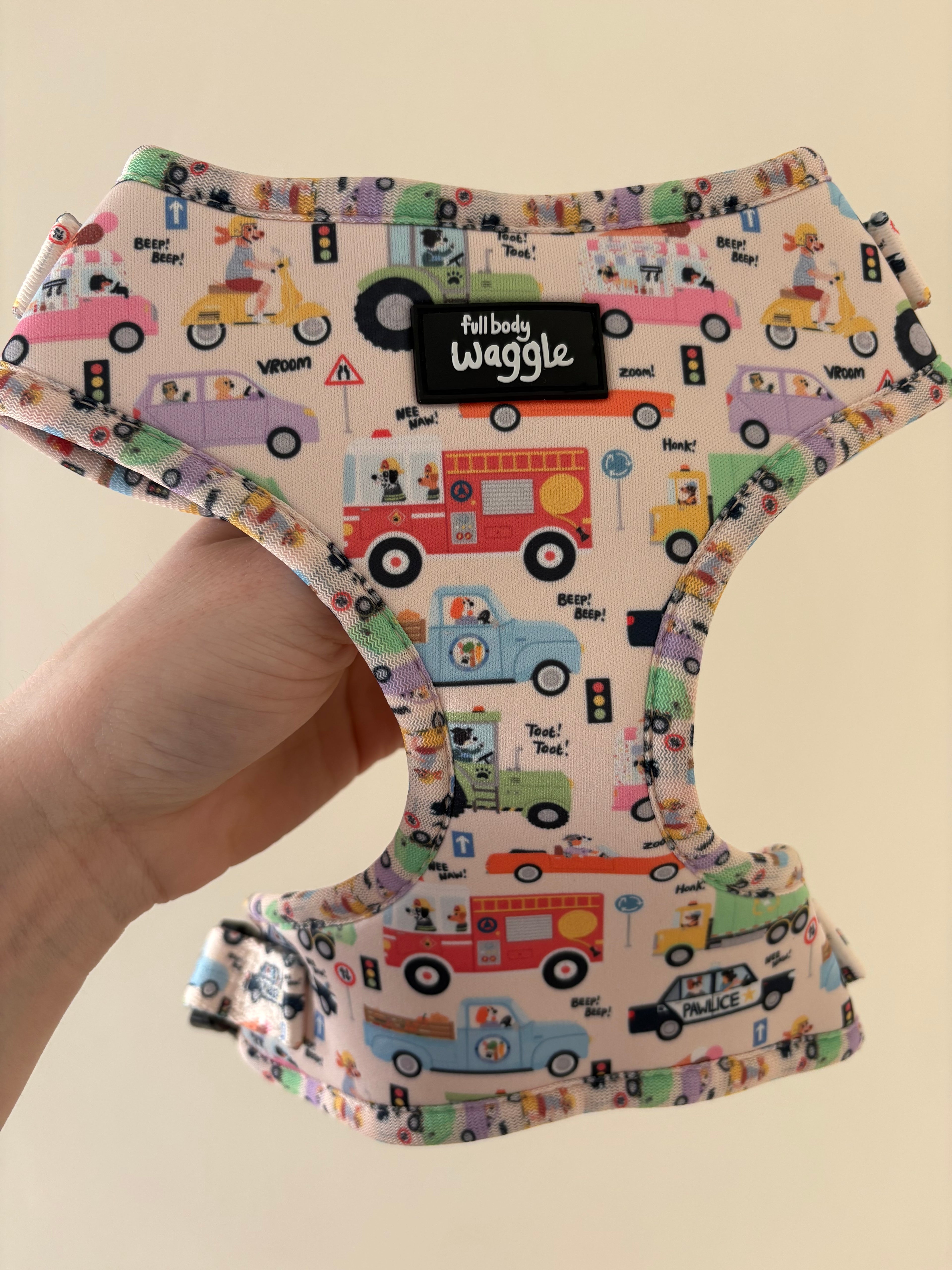 Dogs on the Road - Adjustable harness and lead