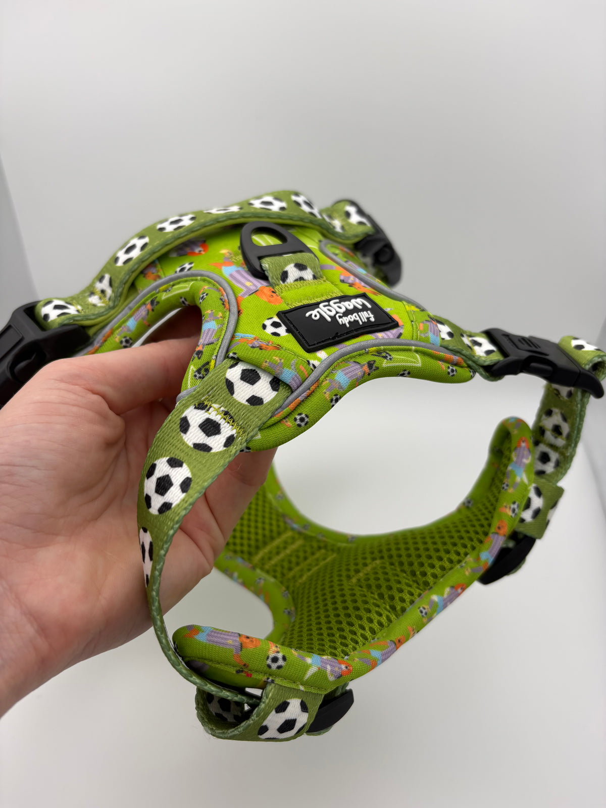 Football Pups - Adjustable tough style harness and lead