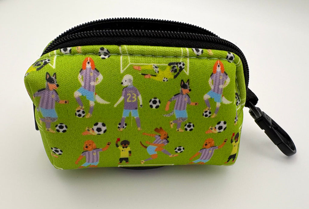 Football Pups  - Poo bag holder