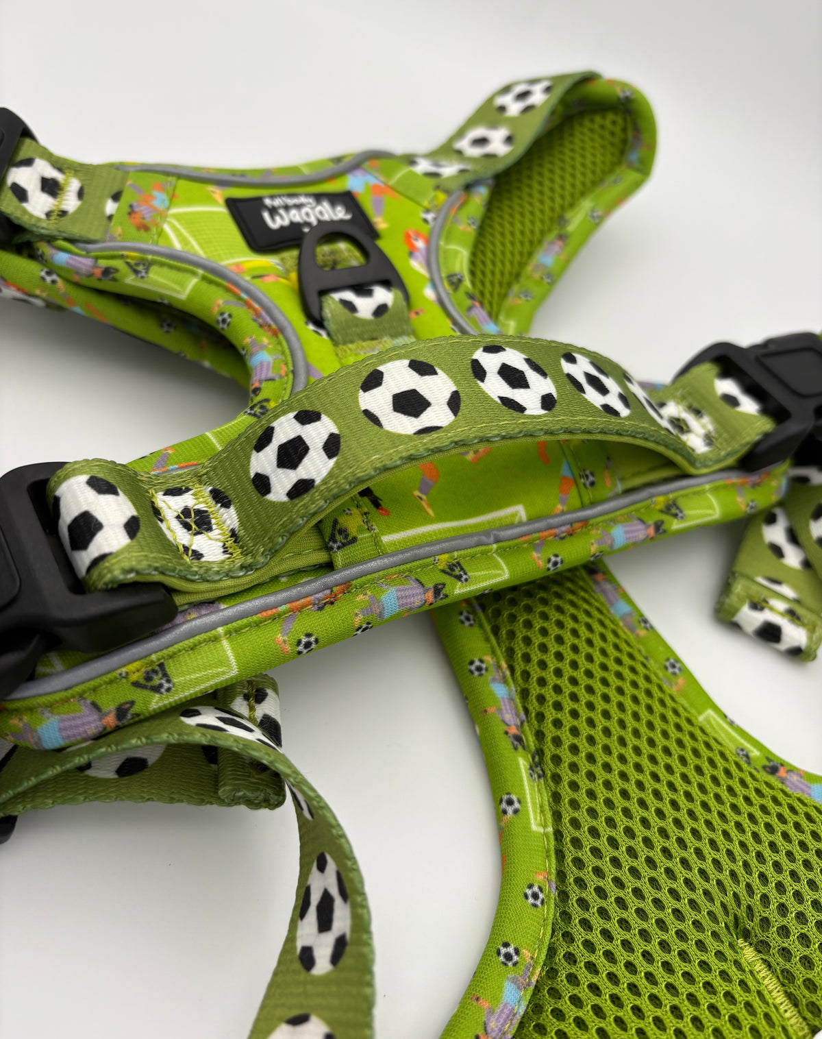 Football Pups - Adjustable tough style harness and lead