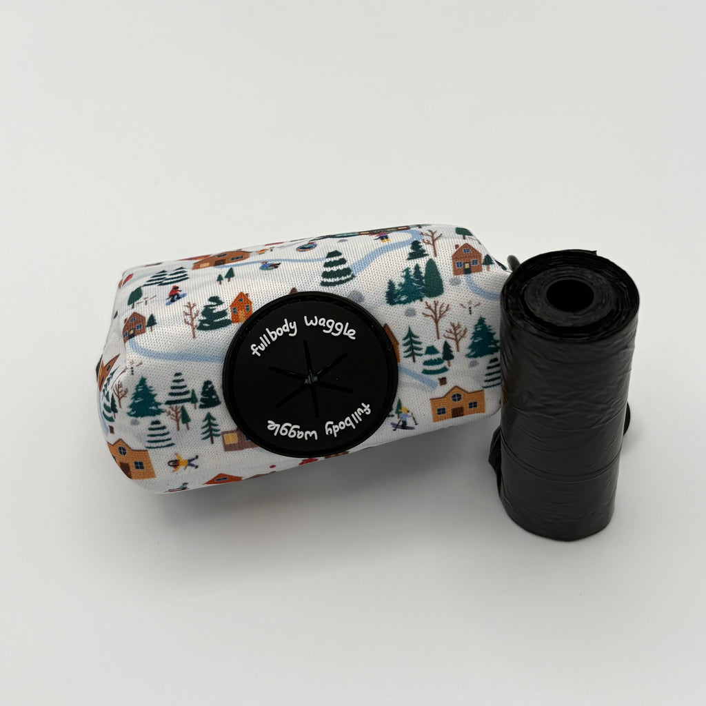 Winter Pups  - Poo bag holder