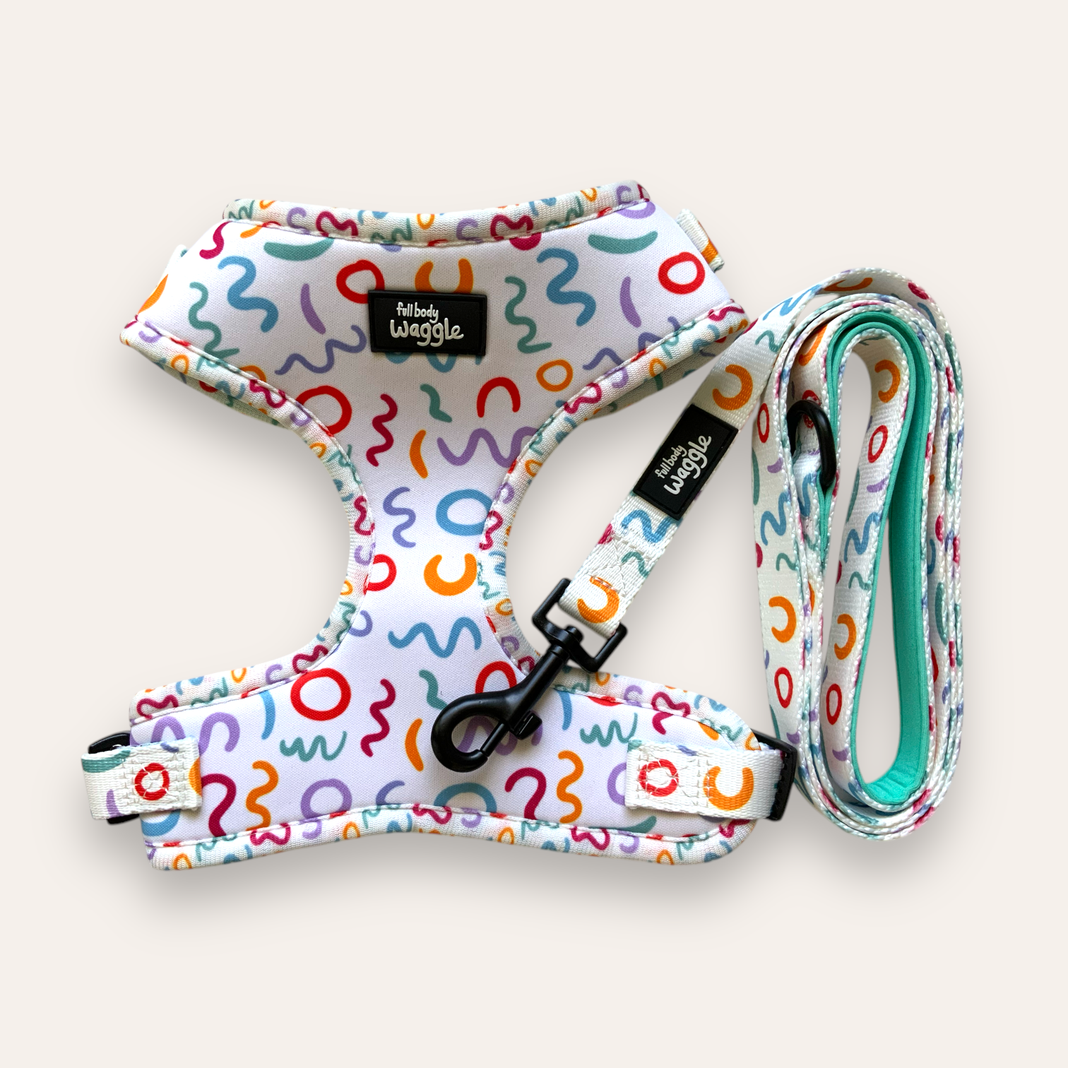 Wags and Wiggles - Adjustable harness and lead