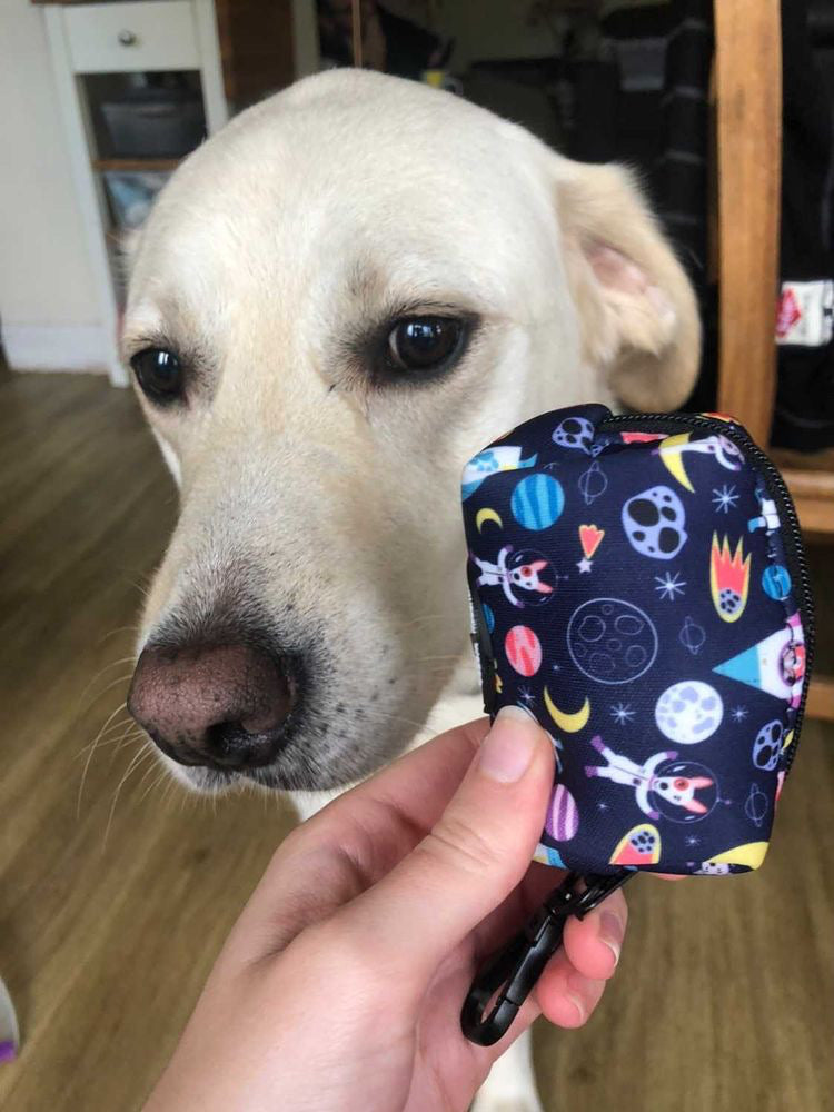 Space Pups Poo Bag Holder