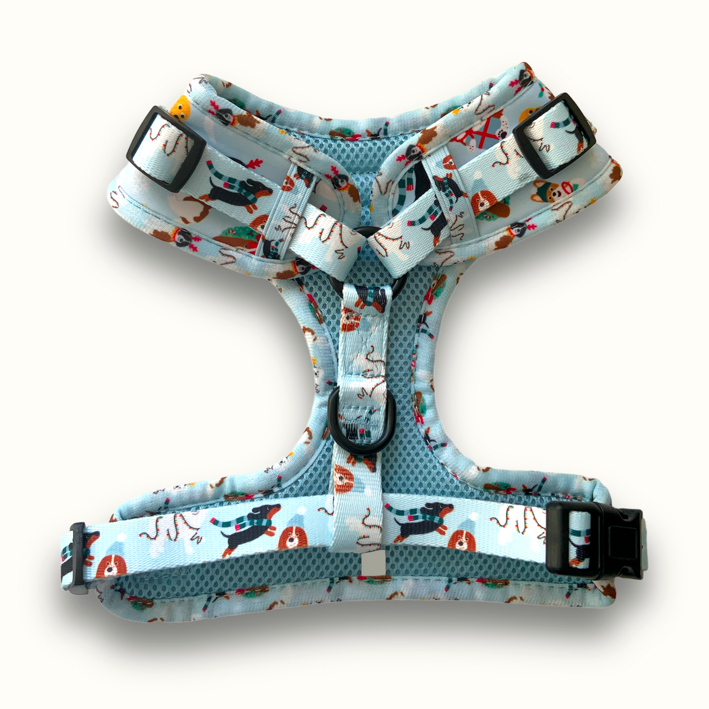 Christmas Pups - adjustable harness