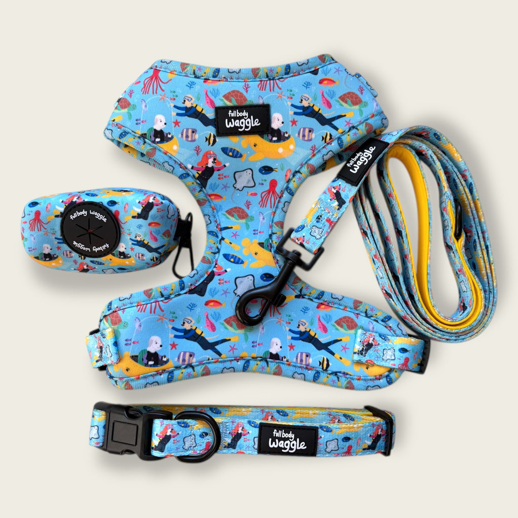 Dogs Under the Sea - Adjustable Harness full set