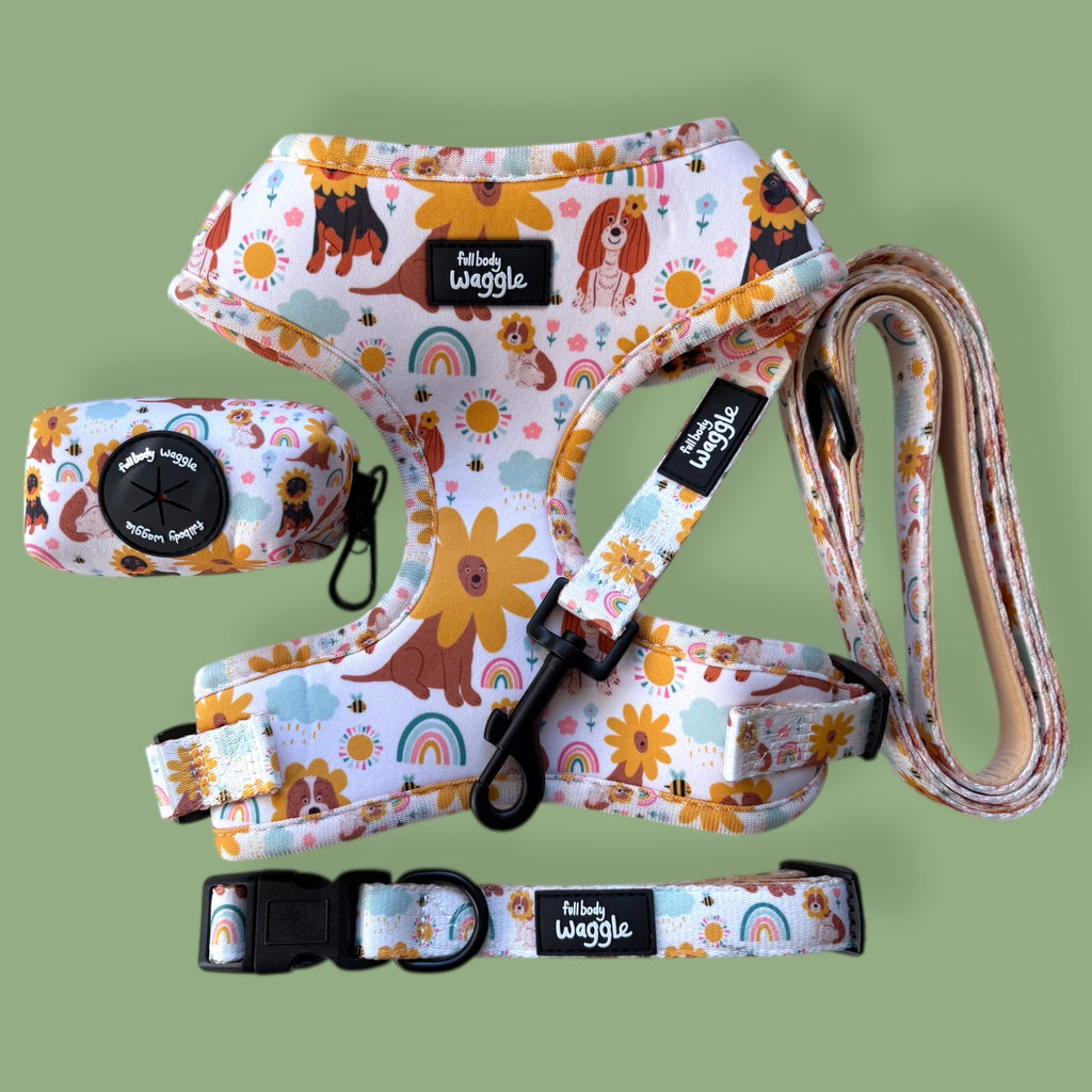 Flower Pups - Adjustable Harness full set