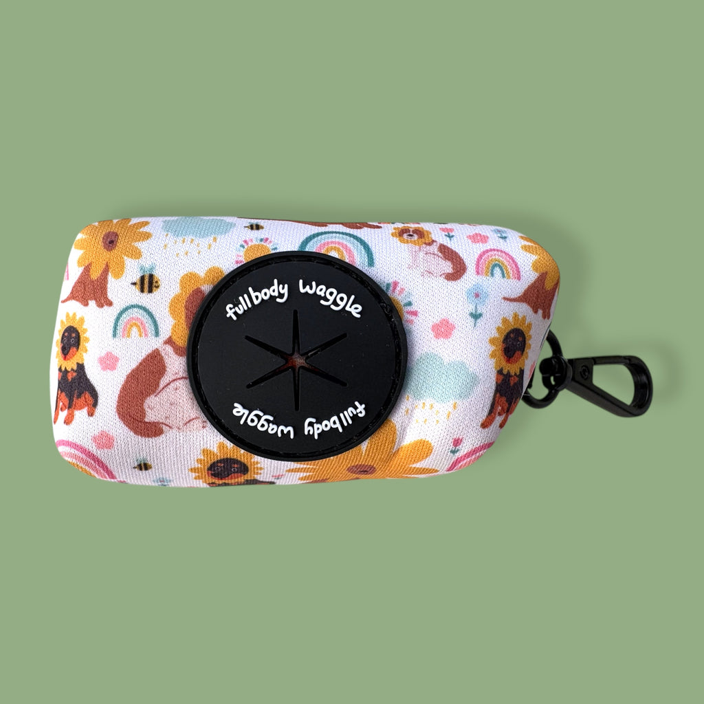 Flower Pups Poo Bag Holder
