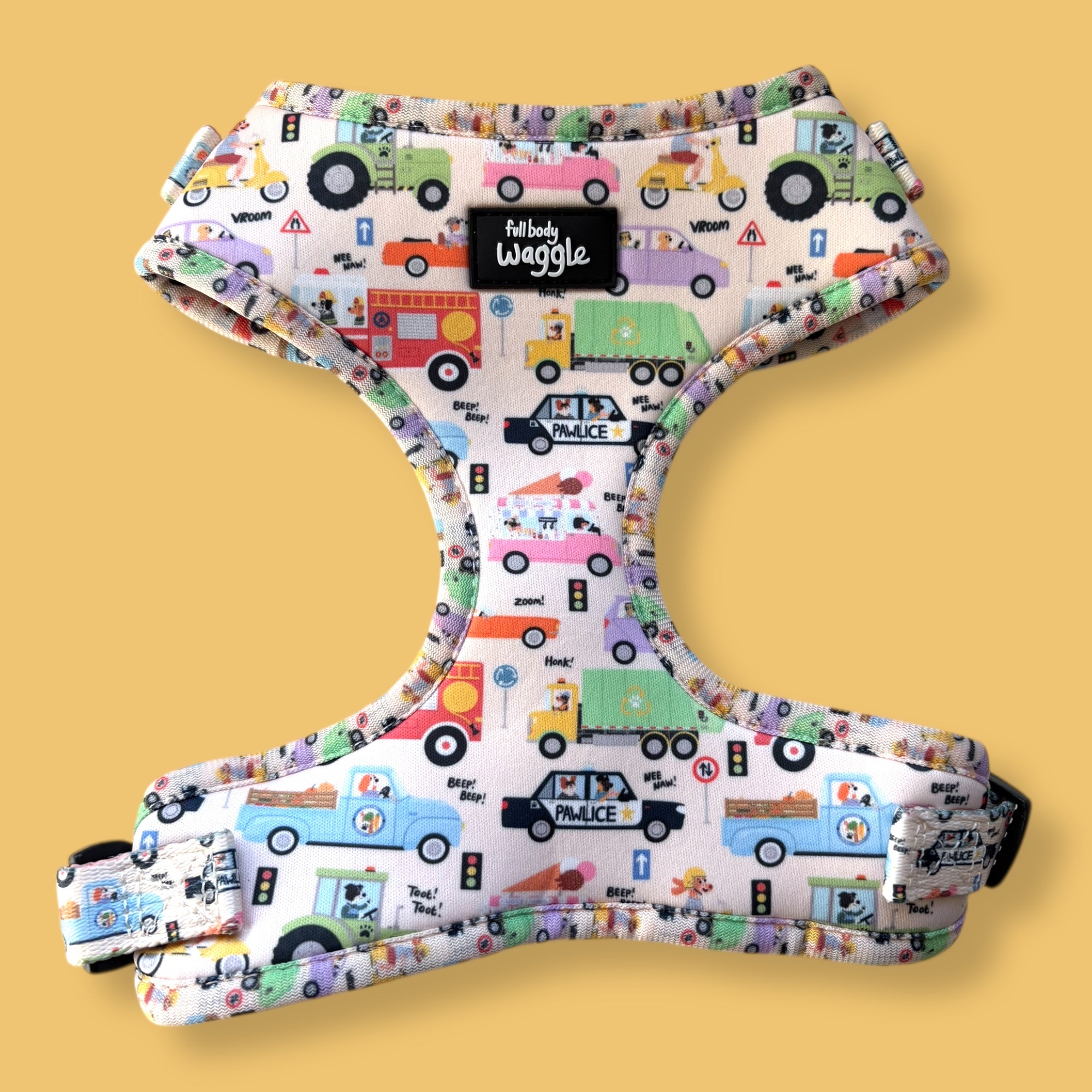 Dogs on the Road - Adjustable harness and lead