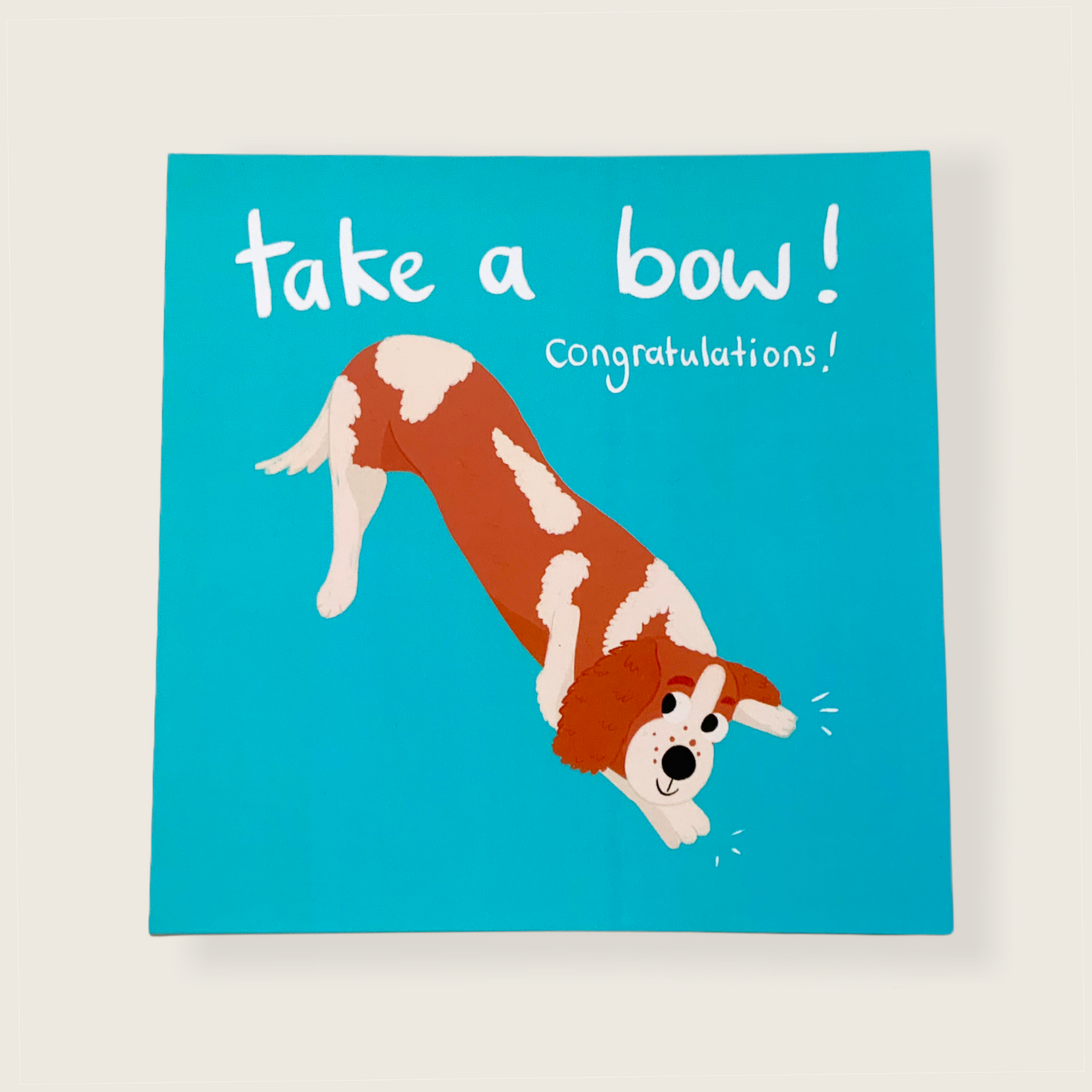 Take a bow! Card