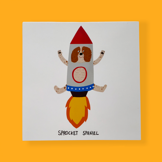 Sprocket Spaniel | Card