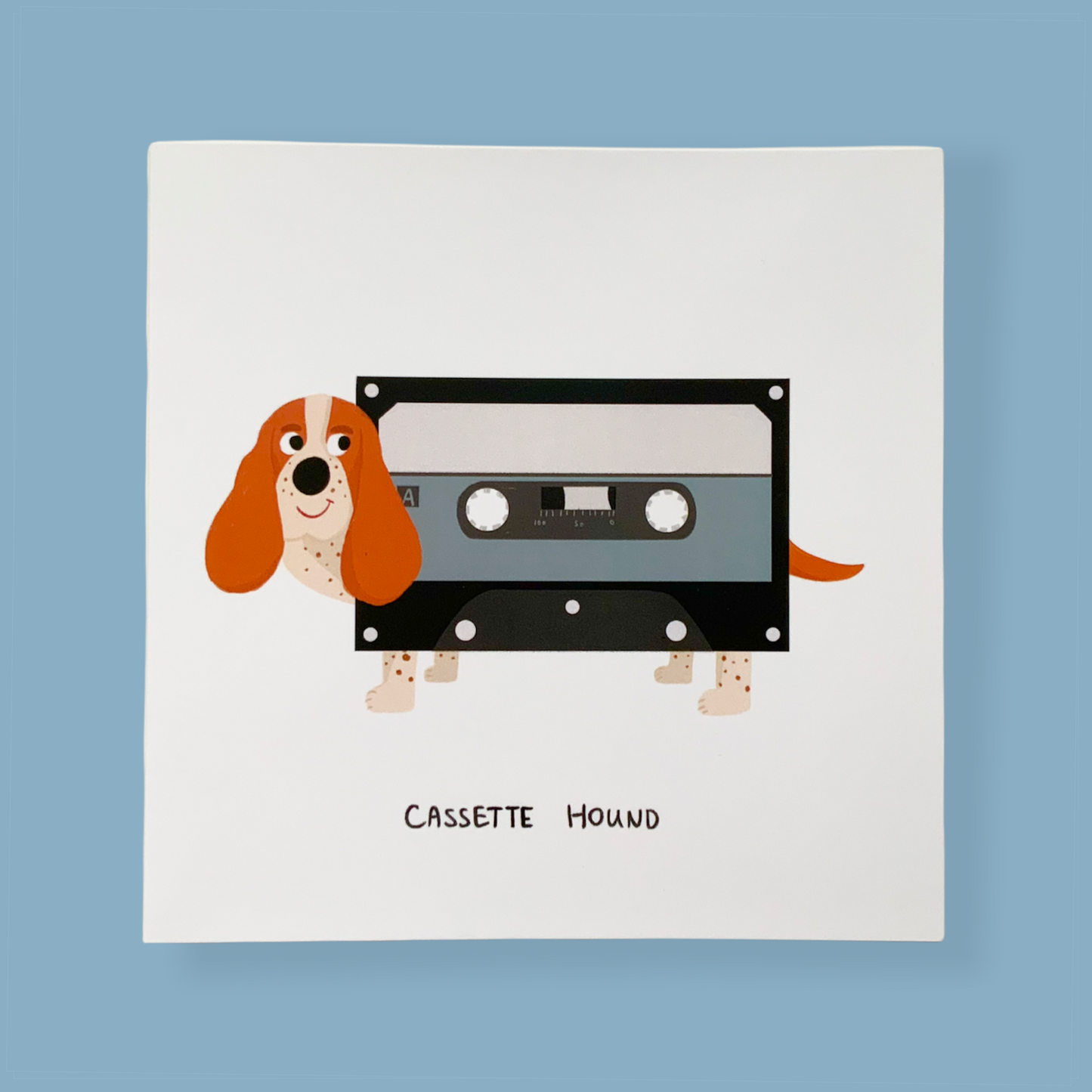 Cassette hound | Card